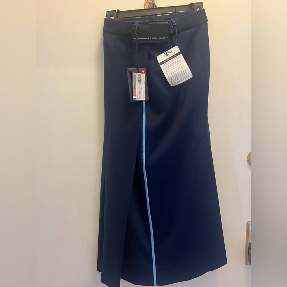 Prada wrap skirt